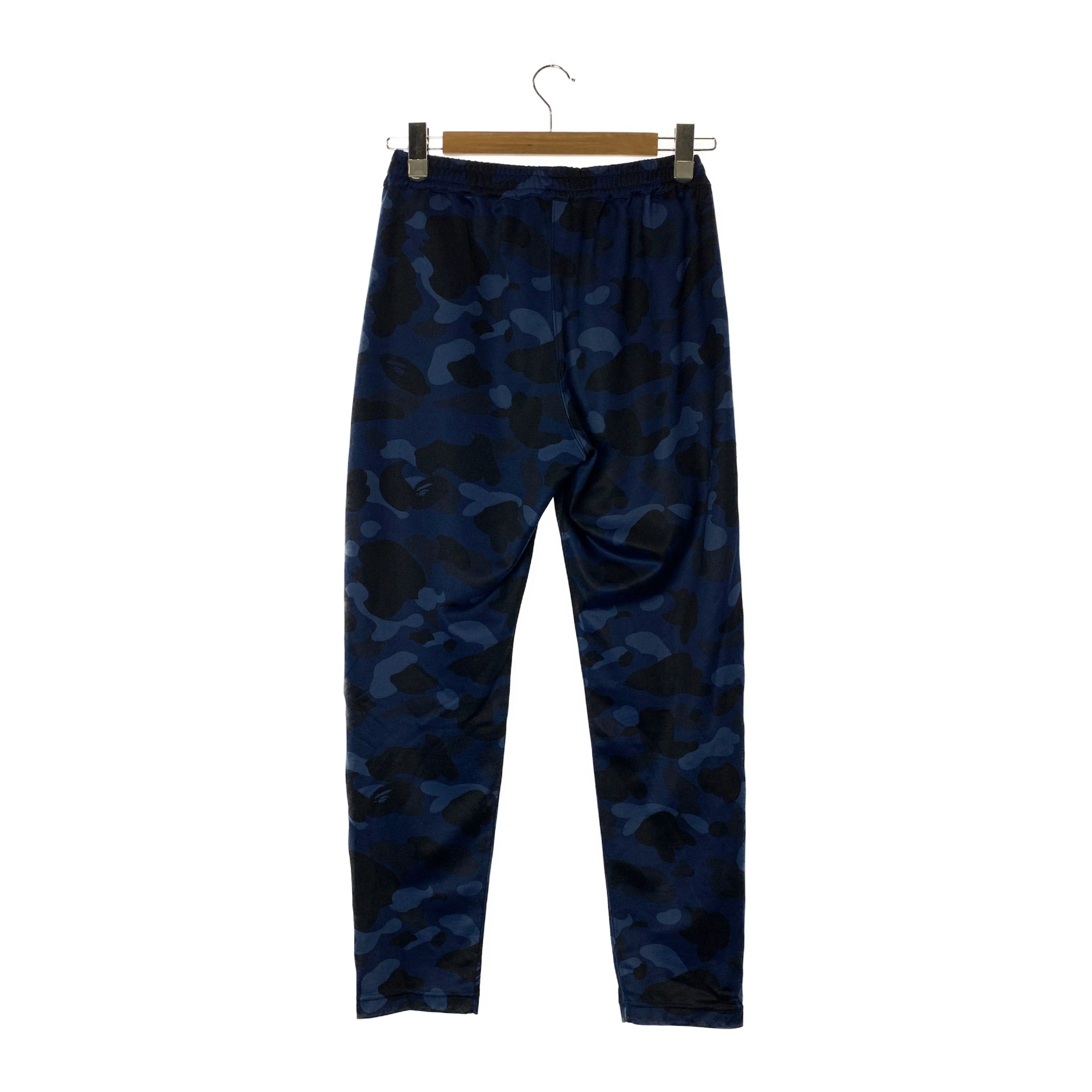 A BATHING APE/Pants/L/BLU/Polyester/Camouflage/001PTG801025X