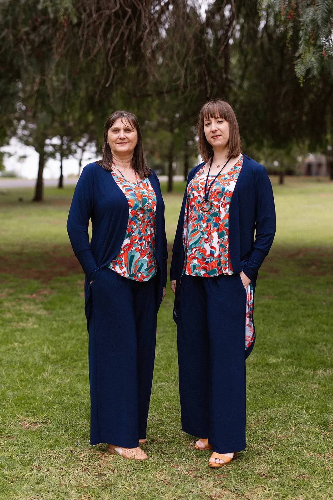 AMARA Midline Jacket in Navy Allure