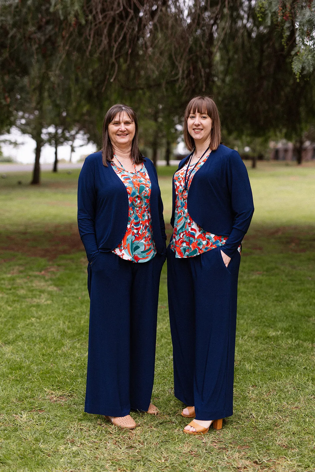 AMARA Midline Jacket in Navy Allure