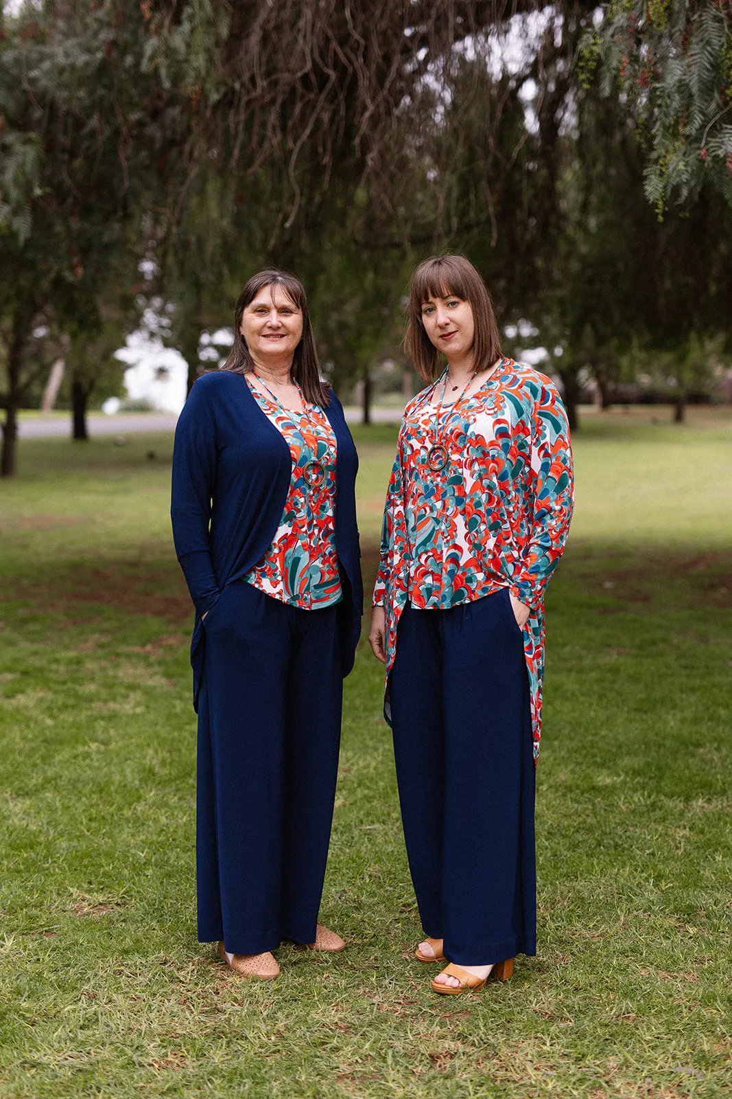 AMARA Midline Jacket in Navy Allure