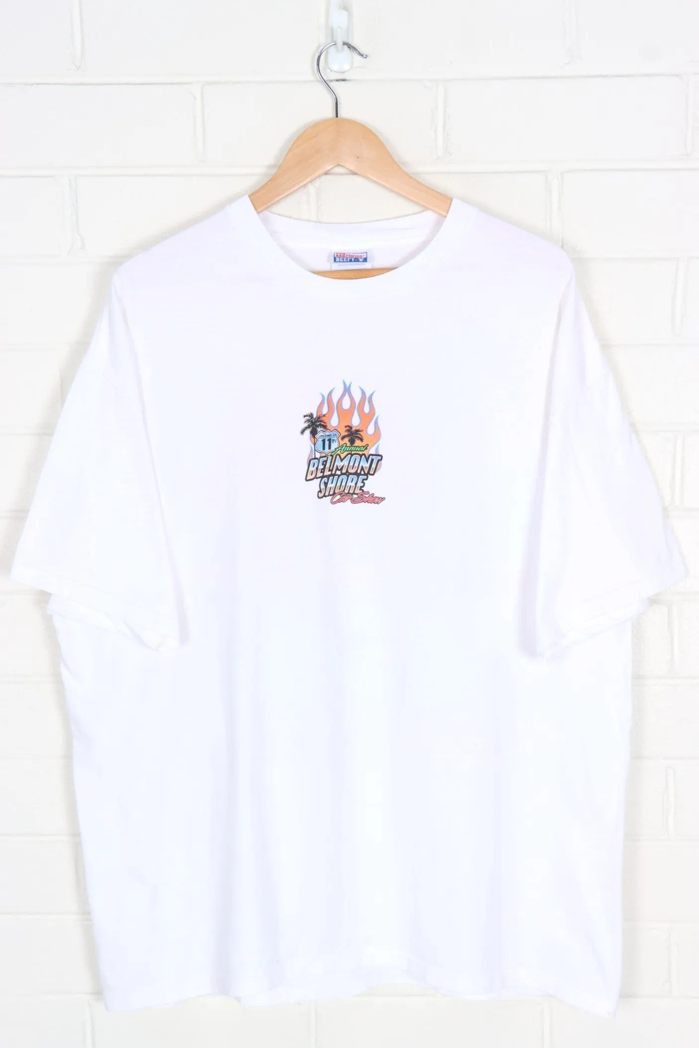 Annual Belmont Shore Colourful Car Show Graphic Tee (XXL)