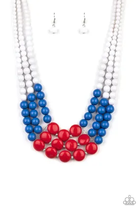 Beach Bauble - Multi (Red, white, blue)