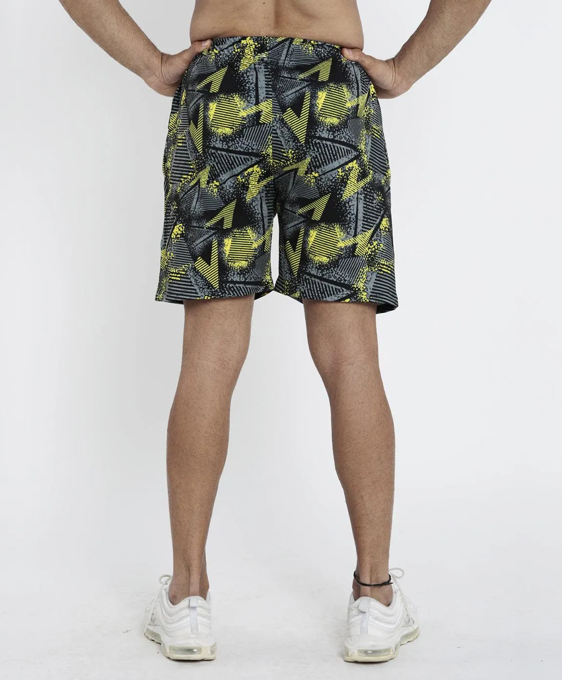 Bolt Yellow Camo Shorts - Sale