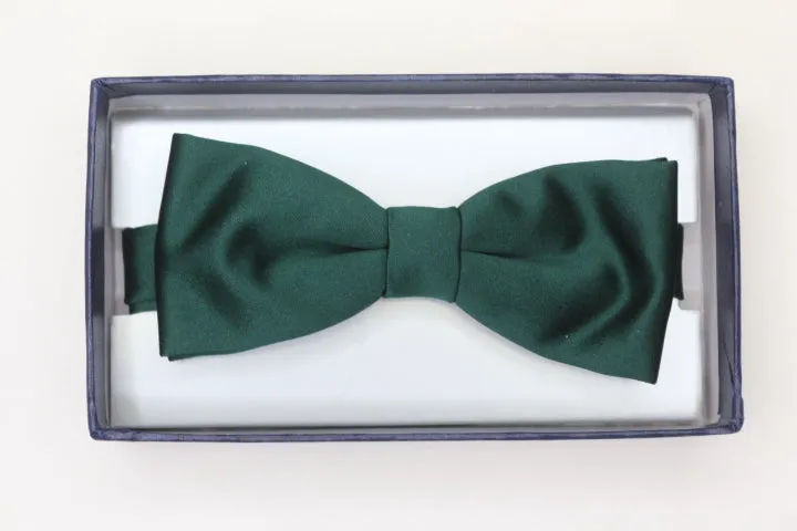 Bottle Green Bow Tie