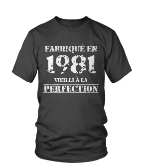 Cadeau Anniversaire, Fête d'Anniversaire, Fabriqué En 1981, Vieilli  La Perfection - VEAGFE1981