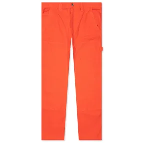 Canvas Work Pant - Orange