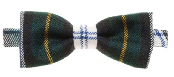 Elegant Gordon Tartan Bow Tie - Classic Adjustable Style for Formal and Casual Occasions