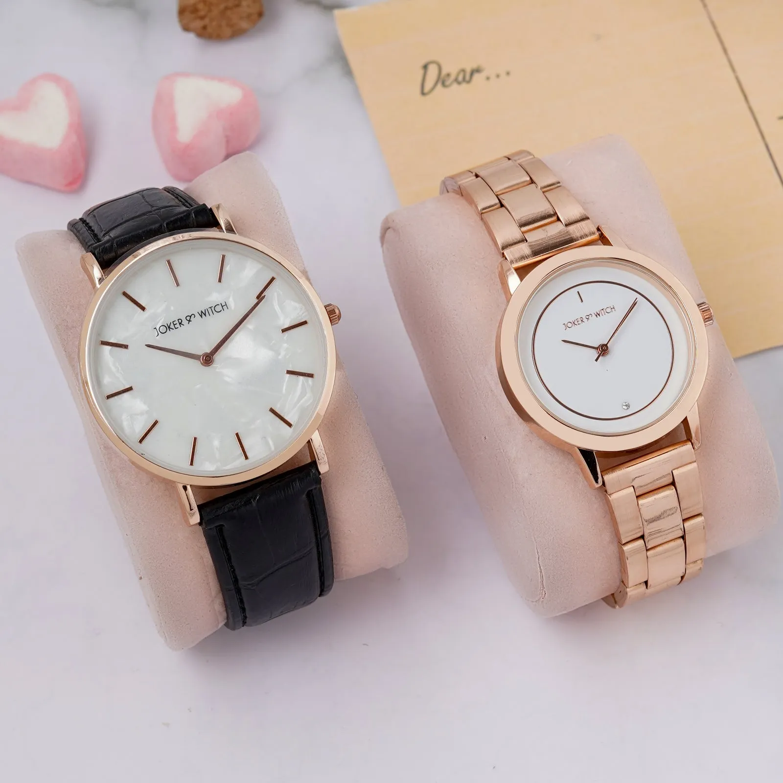 Dynamic Duo Couple Watches