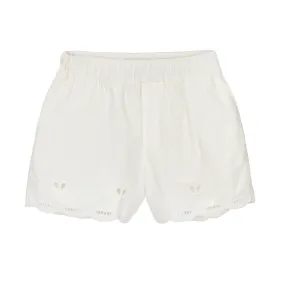 Embroidered Motif Shorts