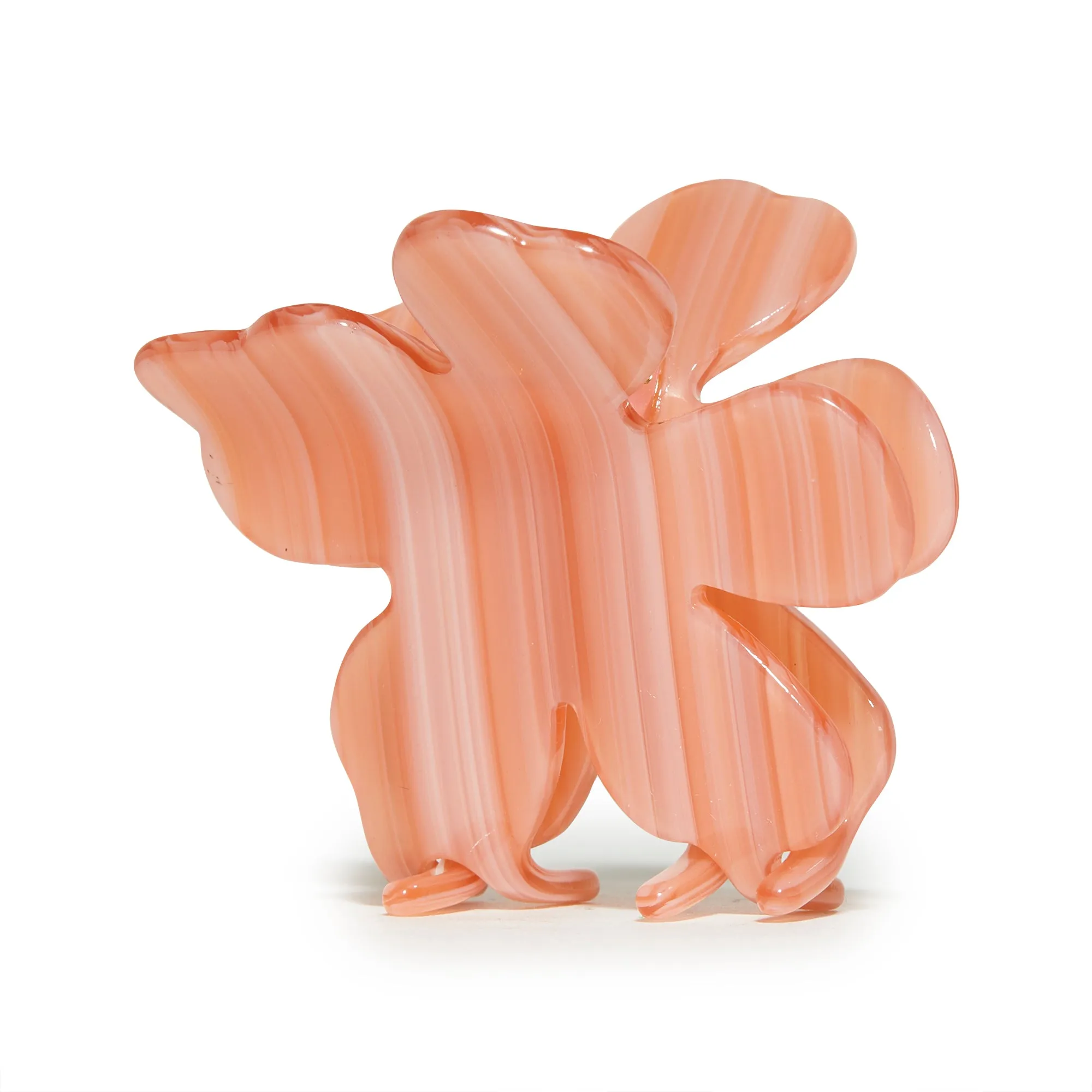 FLAMINGO LILY CLAW CLIP