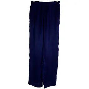 Forte Forte Purple Satin Pull-On Pants XS