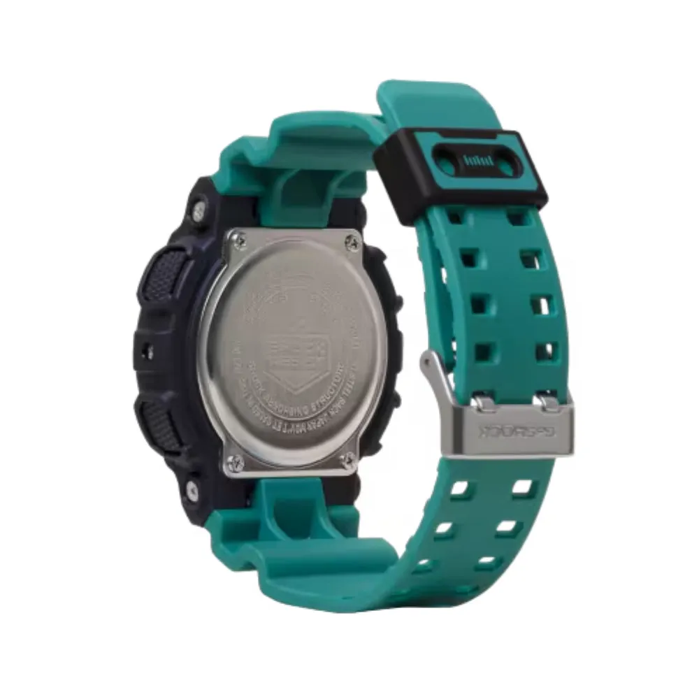 G-Shock Analog-Digital GA-100 Series, Green and Black GA100MT-1A3