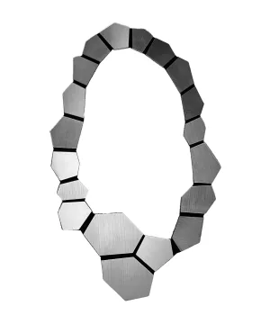 Gabriela and Karina Iskin, Mirrored Polygon Necklace