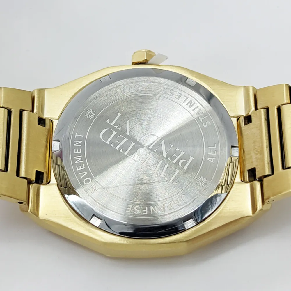 Gold Stainless Steel Watch