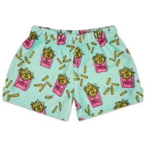 Iscream I Heart Fries Plush Shorts