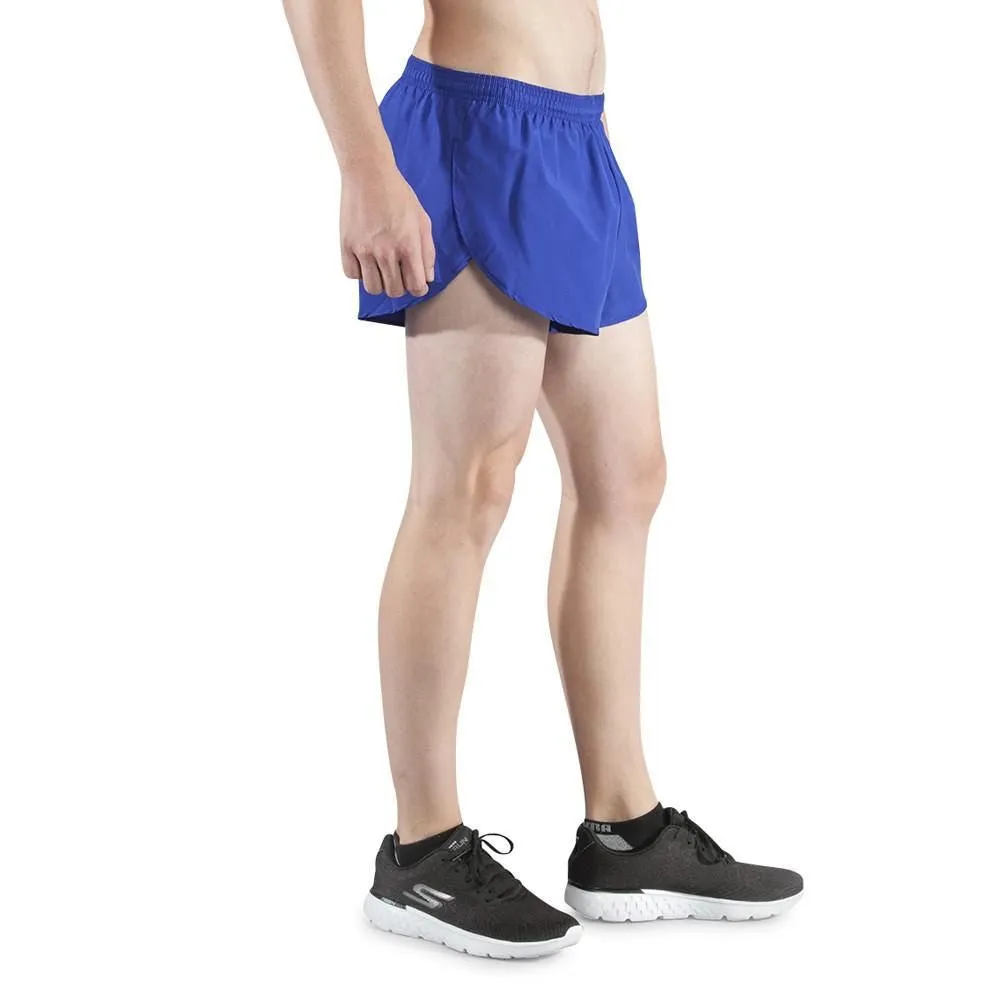 Men's 1" Elite Split Shorts- Royal