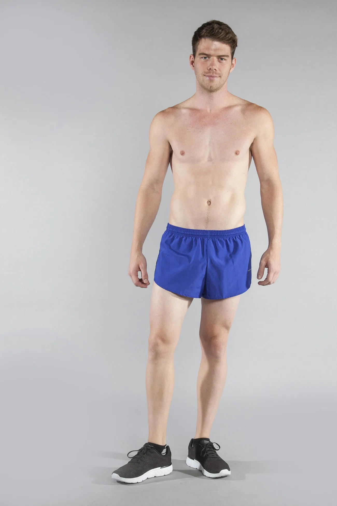 Men's 1" Elite Split Shorts- Royal