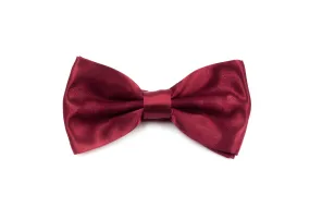 Mens Bow Tie - Burgundy