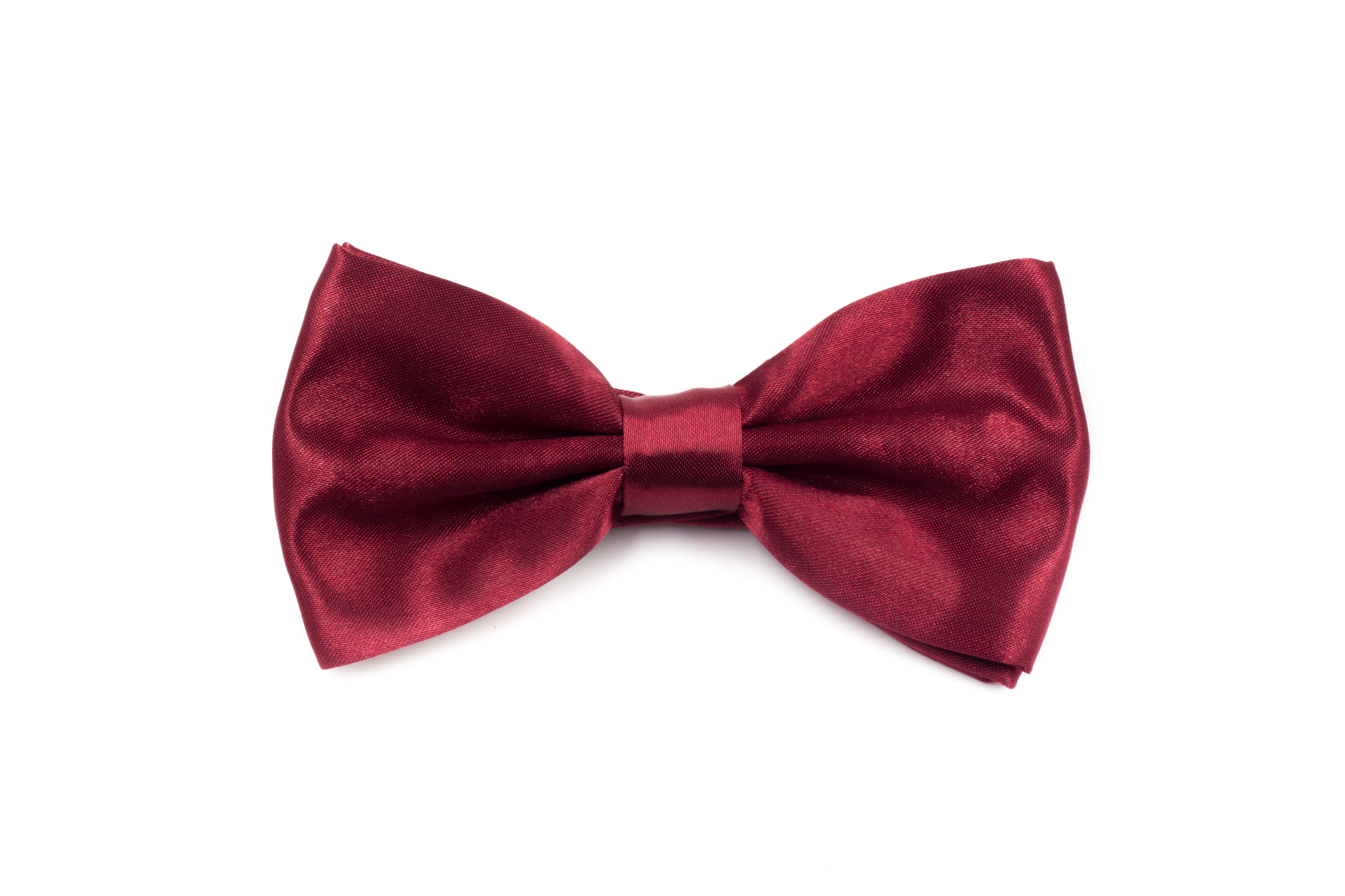 Mens Bow Tie - Burgundy