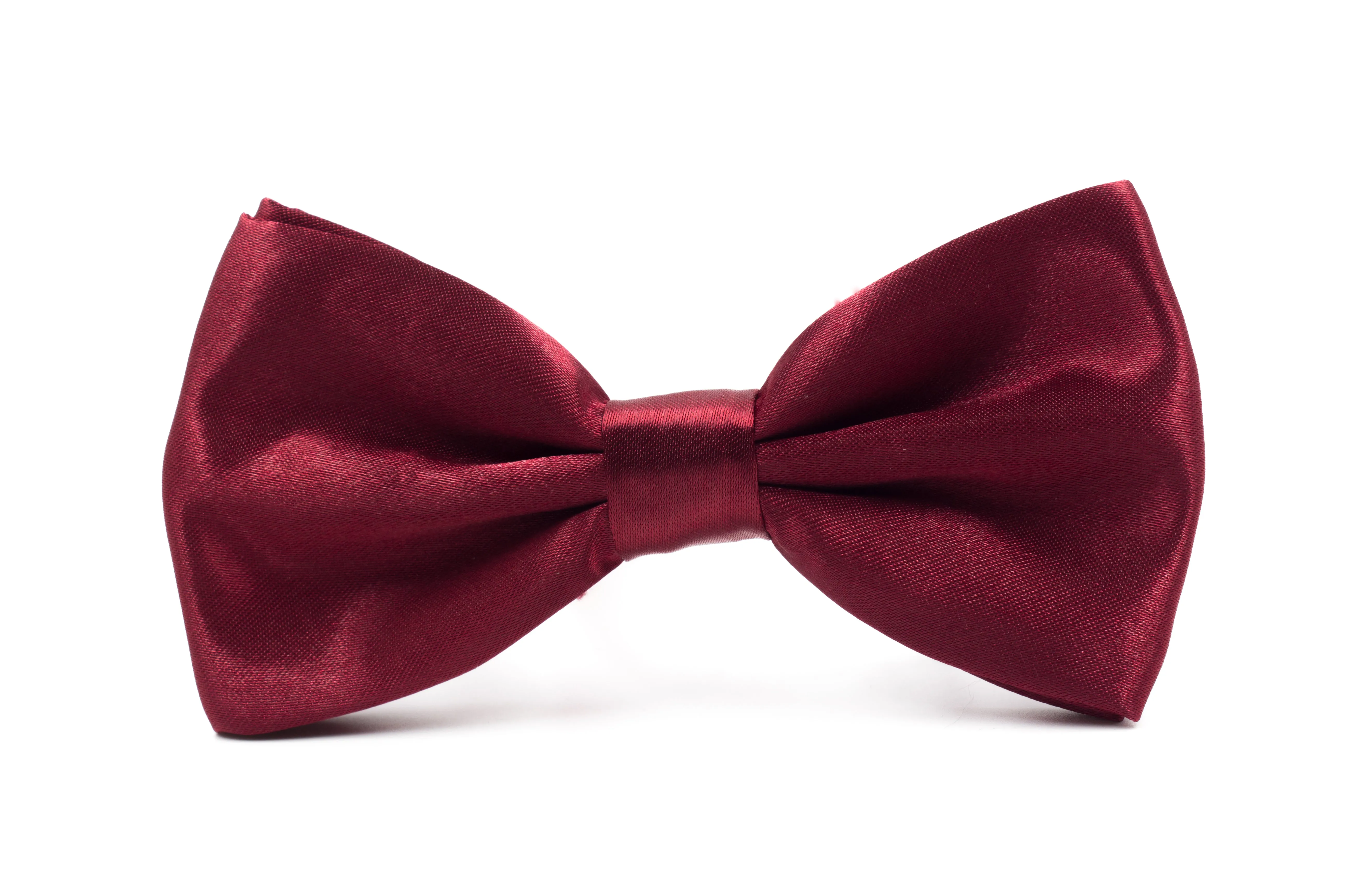 Mens Bow Tie - Burgundy