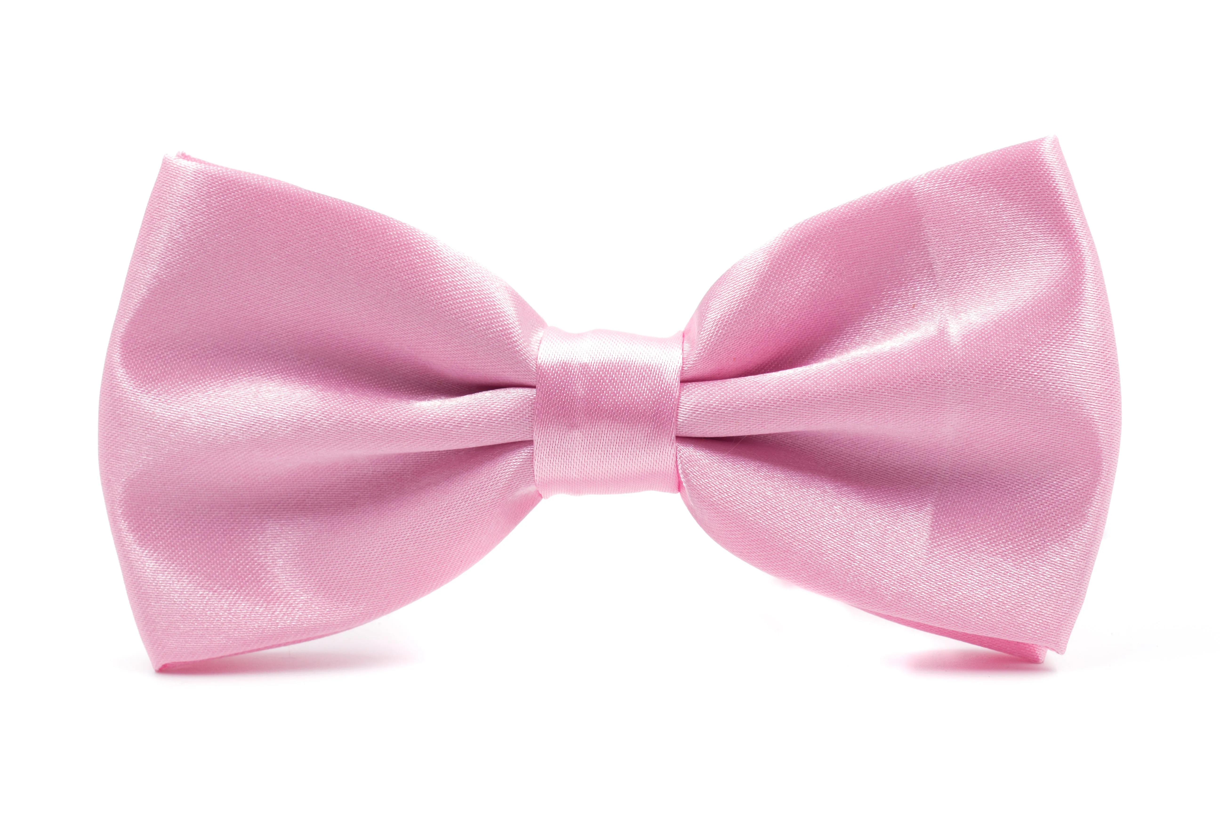 Mens Bow Tie - Pink