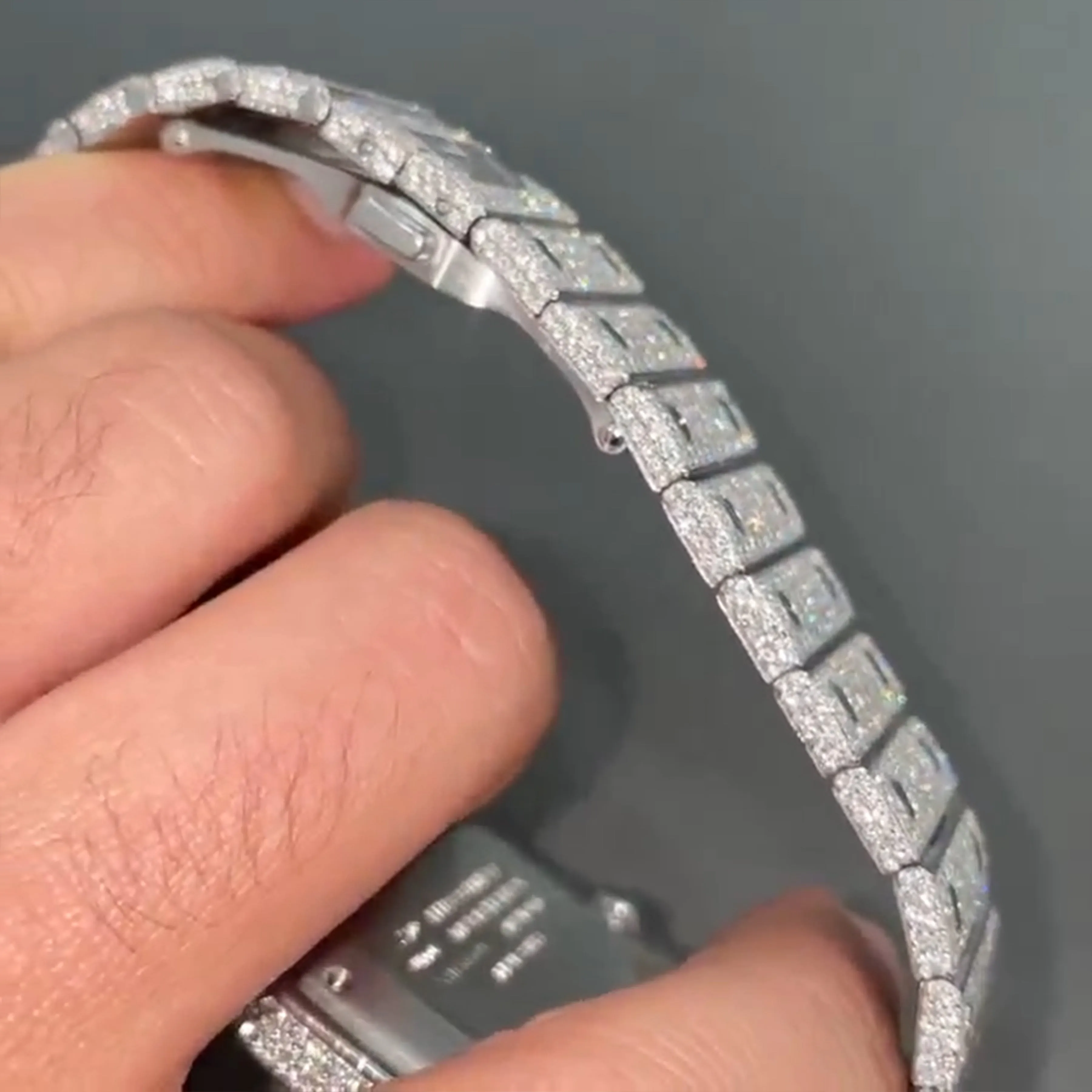 Moissanite watch | diamond watch(W-28)