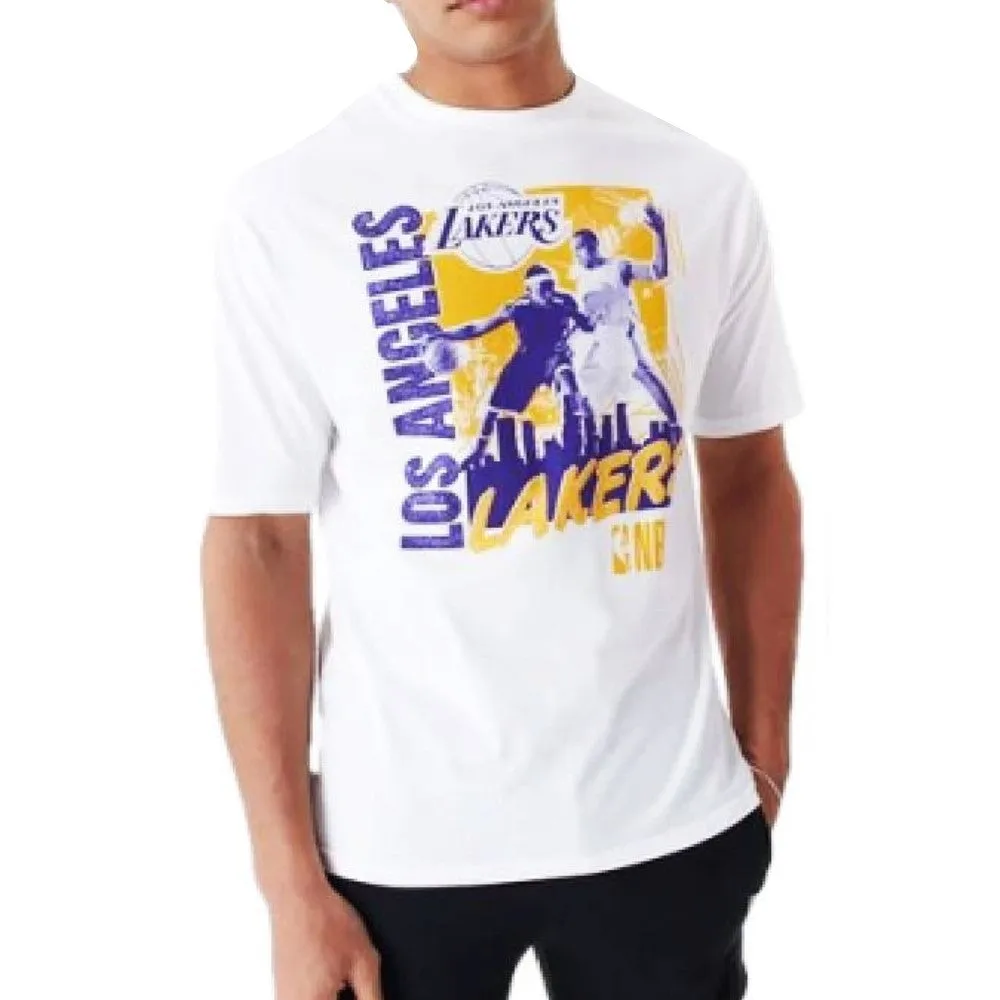 New Era T-Shirt NBA Player Graphic Uomo