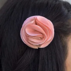 Part of the Fold Pink Hair Clip