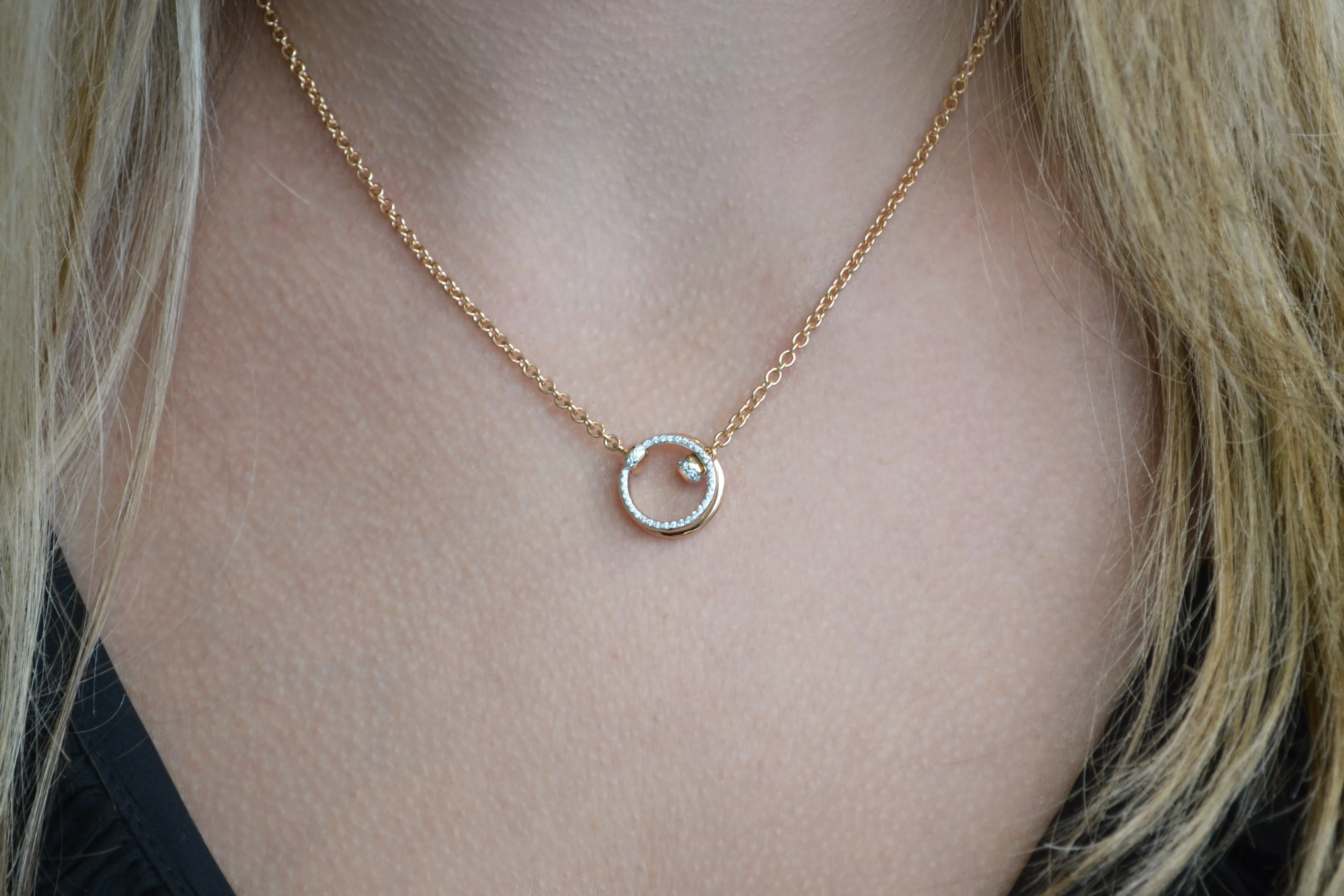 Pomellato - Together - Pendant Necklace with Diamonds, 18k Rose Gold