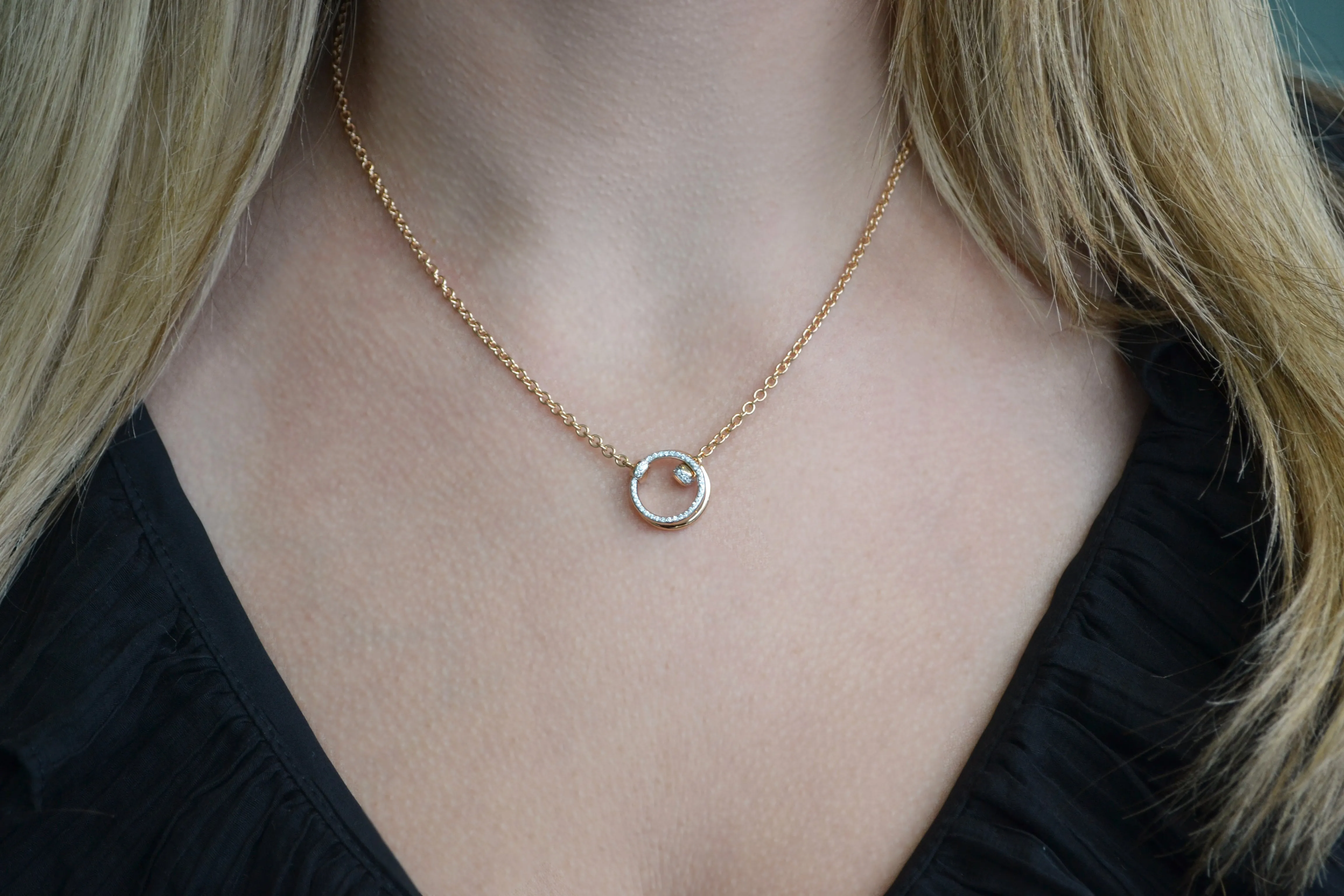 Pomellato - Together - Pendant Necklace with Diamonds, 18k Rose Gold