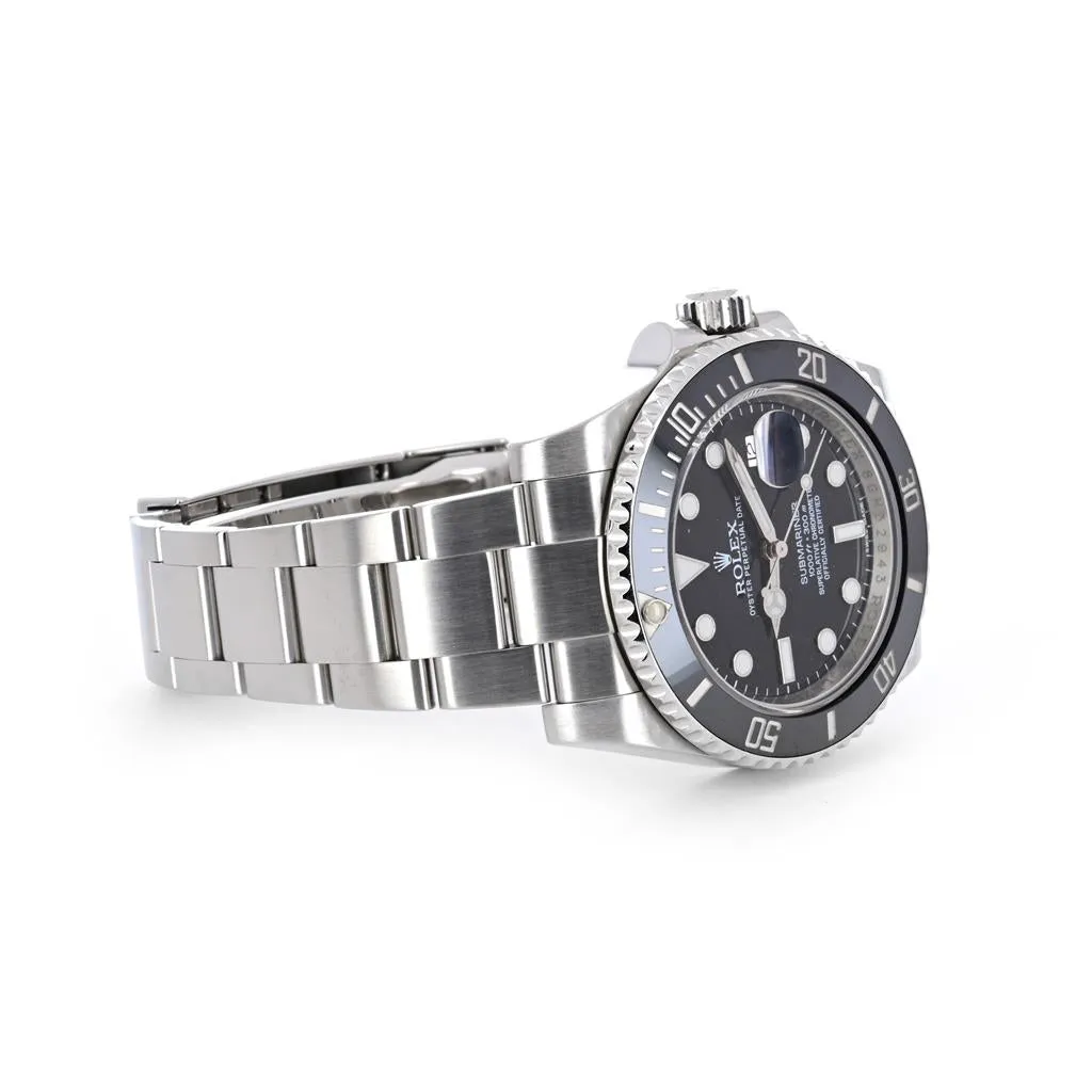 Rolex 40mm Submariner Date, Black Dial, Round Index, Ceramic Insert Bezel - 116610LN