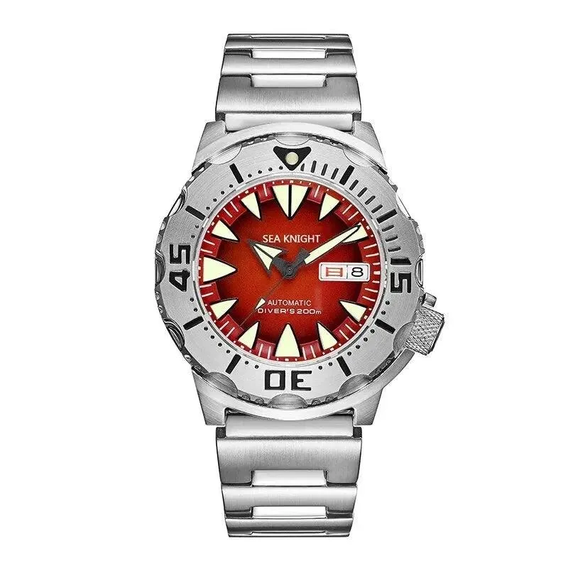 SK01 Men's Simple Watch - Monster V2 - Stainless Steel Automatic Mechanical Wristwatch