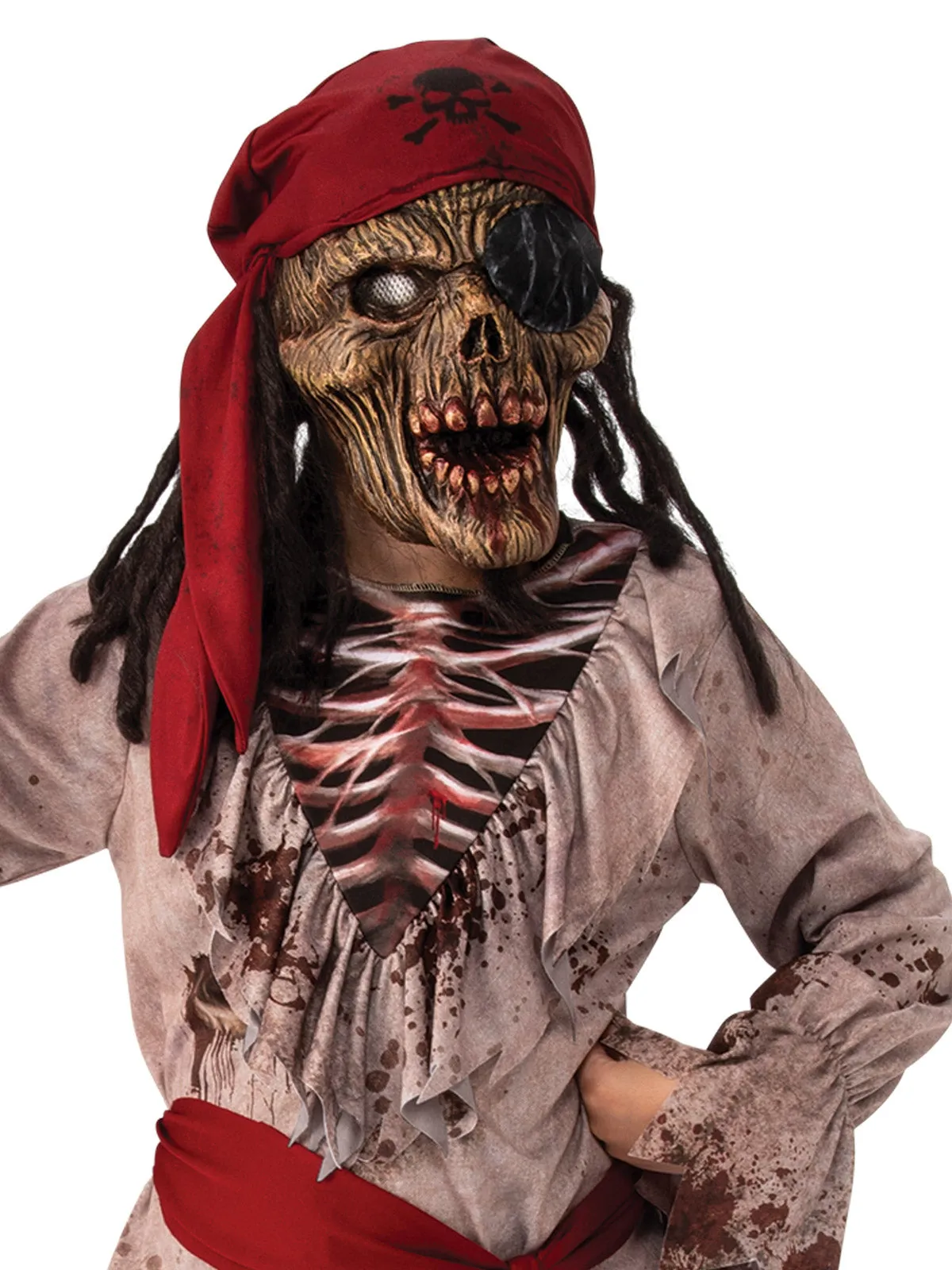 Skeleton Pirate Costume for Kids