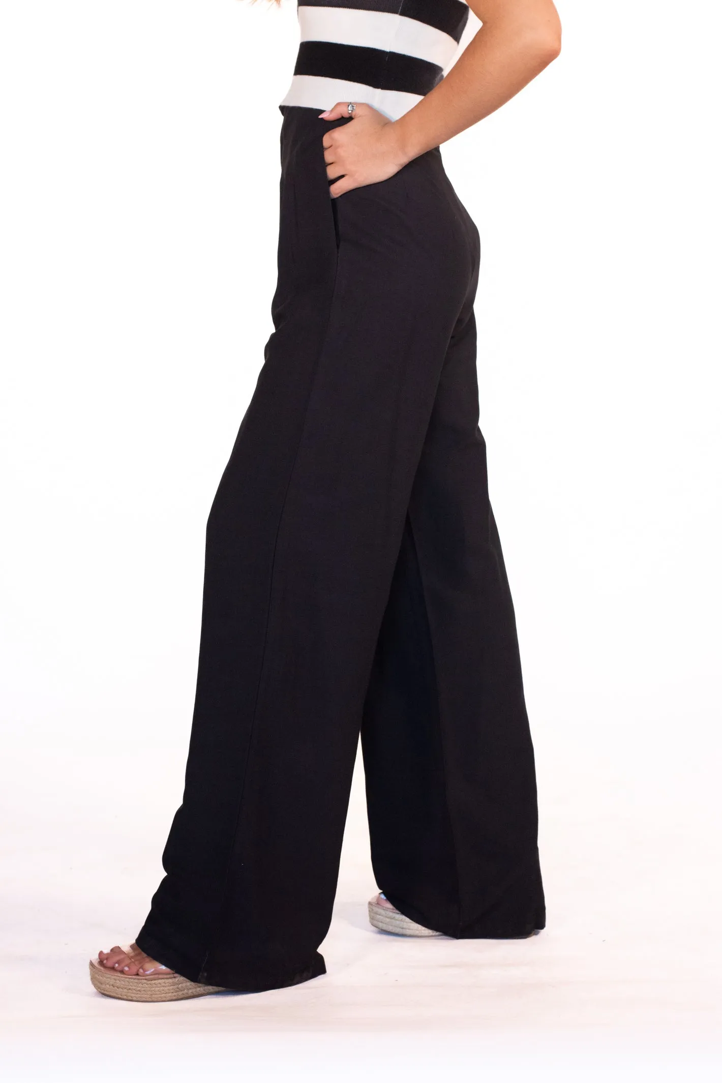 Sophisticated Company Black Trouser