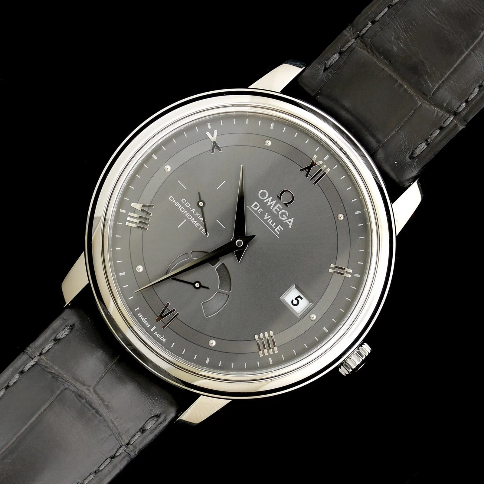 Steel Estate Omega DeVille Watch