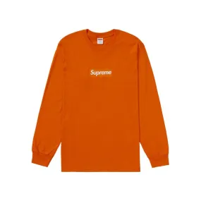 Supreme Box Logo L/S Tee Orange