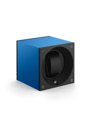 SwissKubiK Single Masterbox Sapphire Blue Aluminum Watch Winder