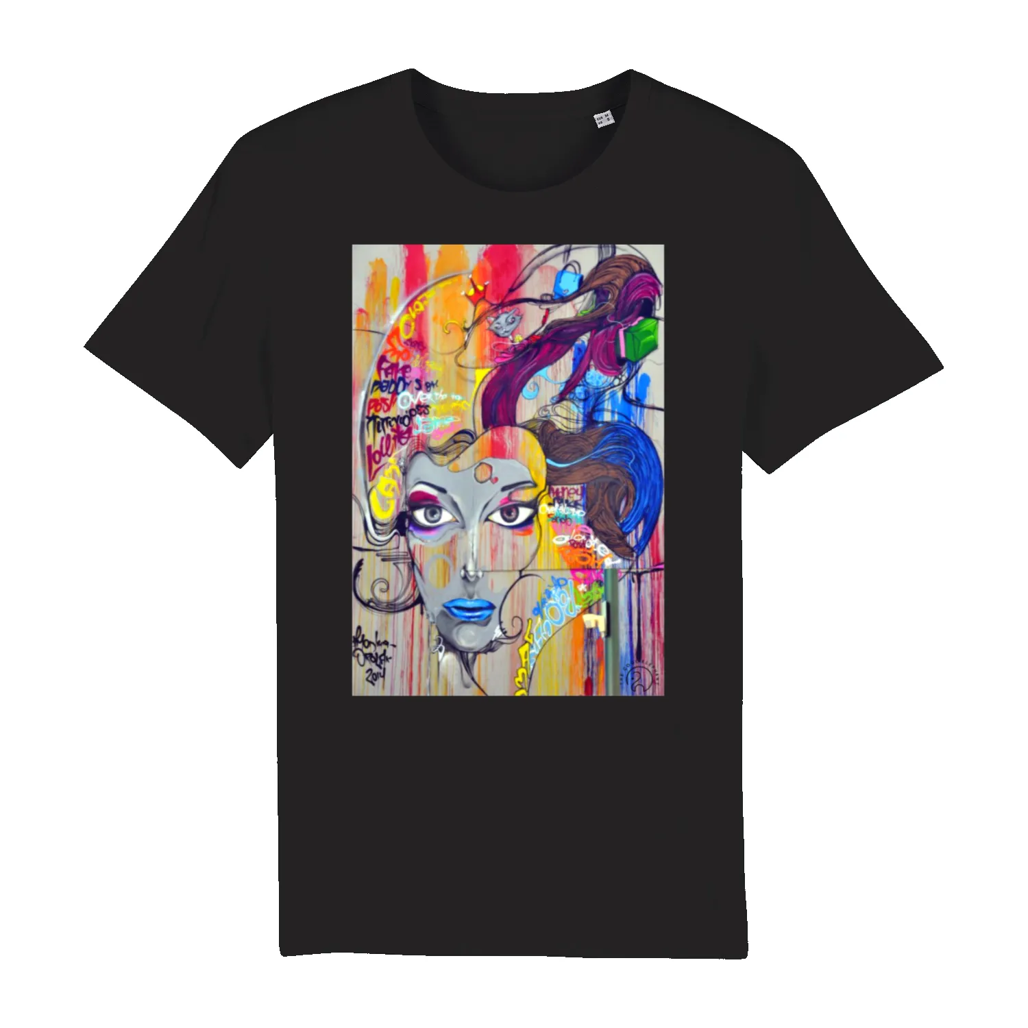 T-Shirt "Painted Woman"