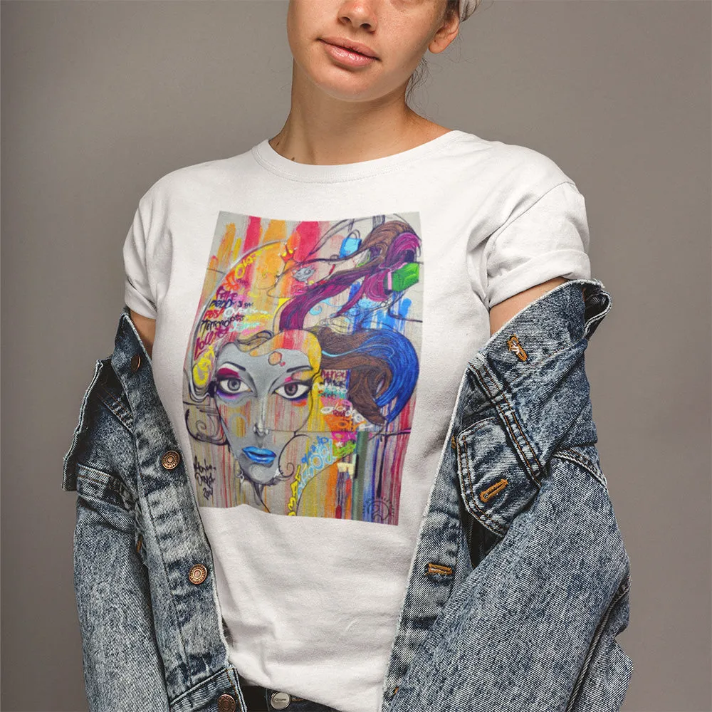 T-Shirt "Painted Woman"