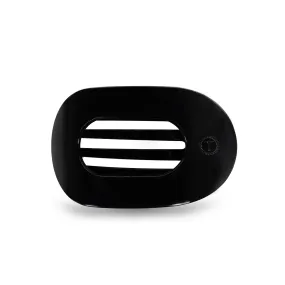 Teleties Jet Black Large Flat Round Clip