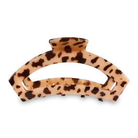 Teleties Open Blonde Tortoise Large Hair Clip