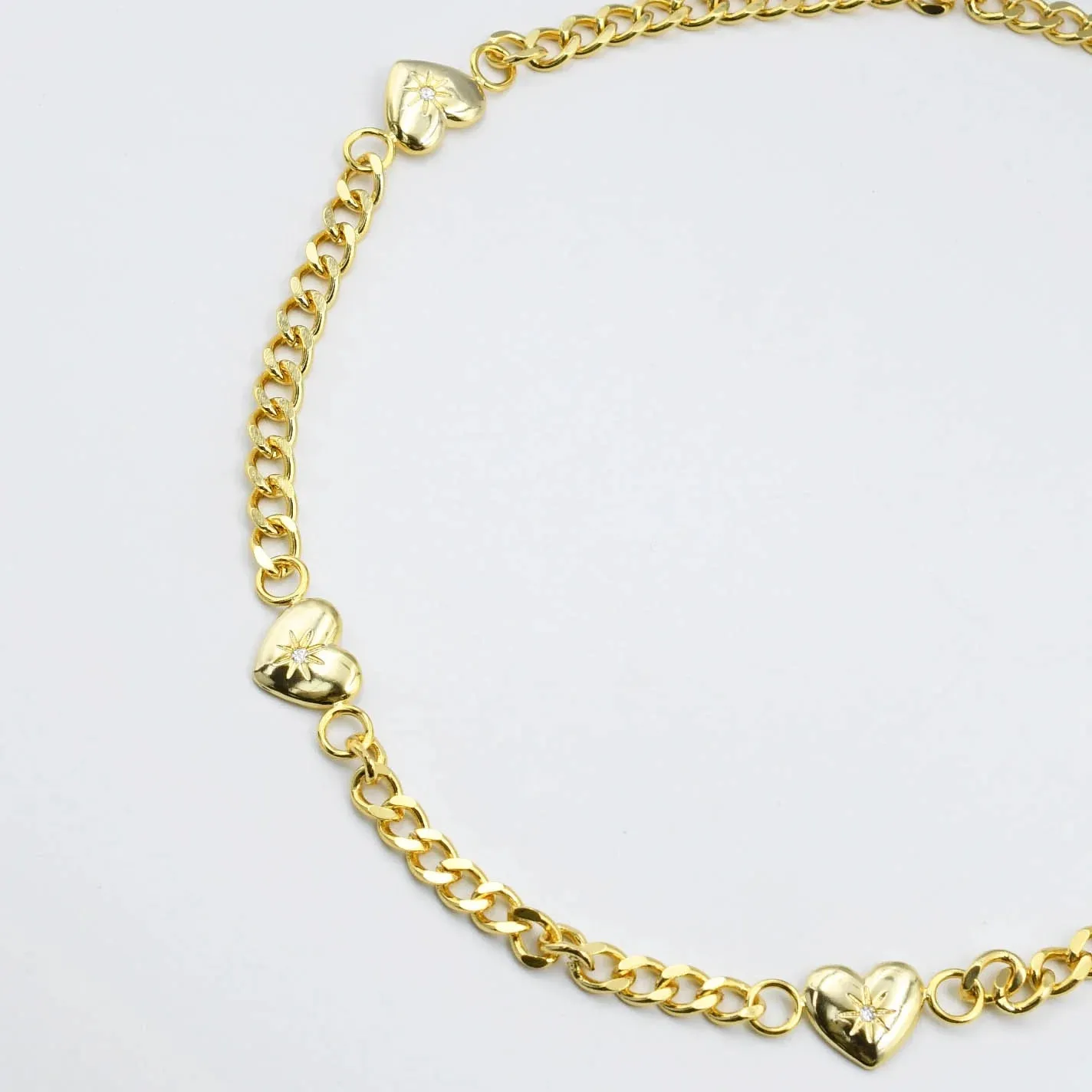 Treasure Jewels - Triple Heart Star  Necklace - PREORDER