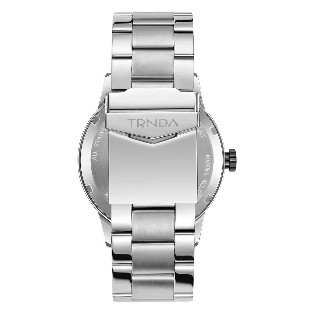 Trnda Stainless Steel Men's Watch TR002G5S1-B9S