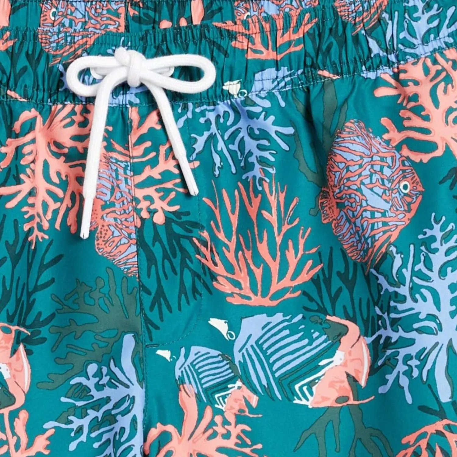 Tropical Flamingo Swim Trunks