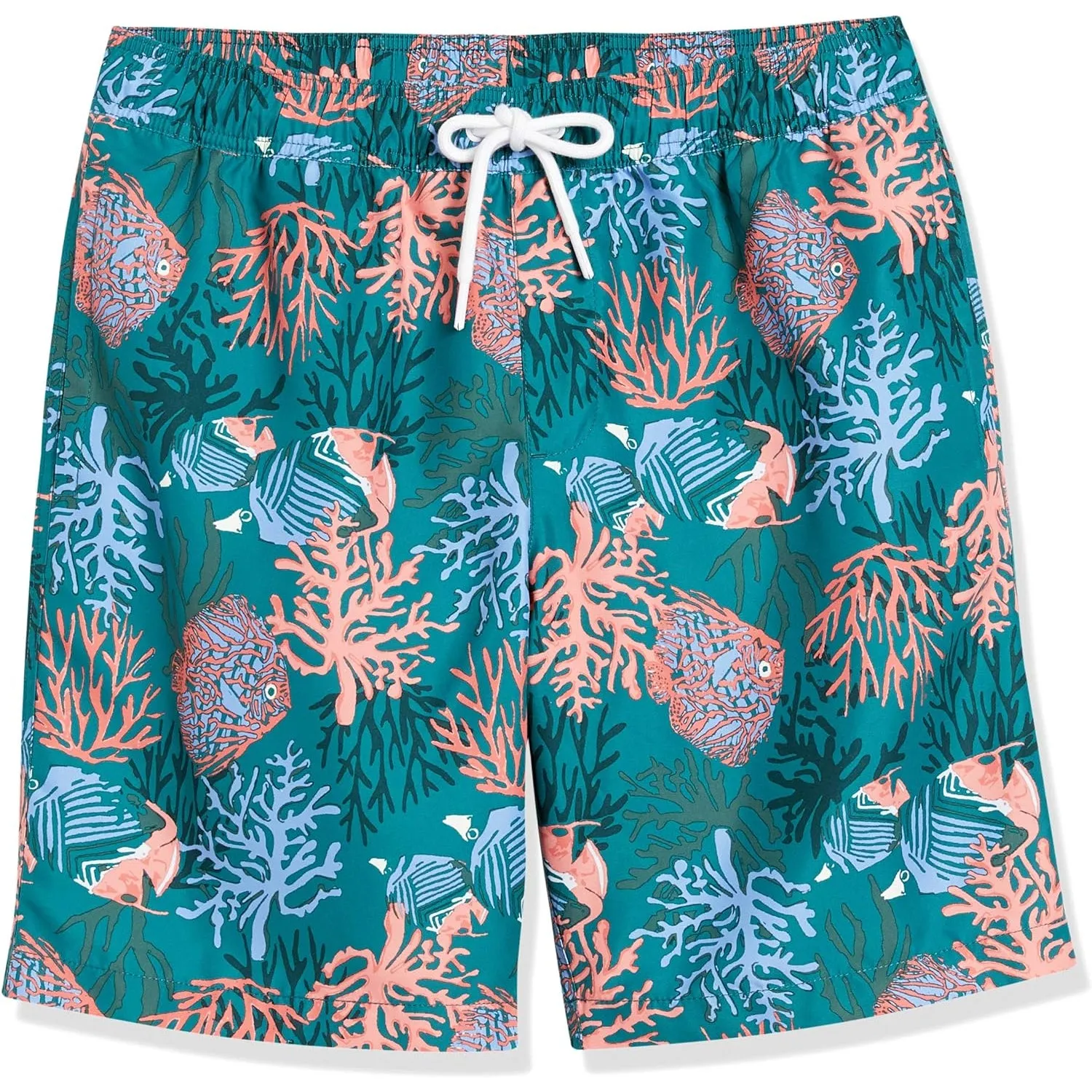 Tropical Flamingo Swim Trunks