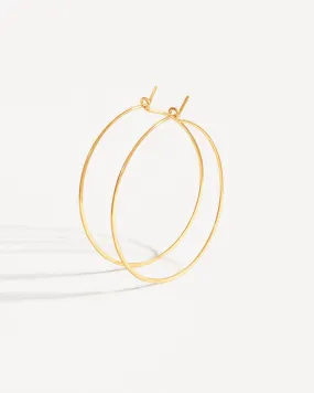 Zamara Large Hoop Earrings